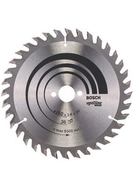 Bosch Optiline Ahşap Testere 160X20/16MM 36 Diş