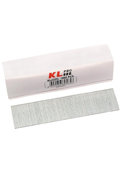 32mm Havalı/Elektrikli Çivi Tabanca Çivisi 5000 Adet Klz32f