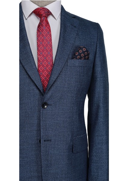 Salvatini Slim Fit Lacivert Erkek Takım Elbise fiyatları