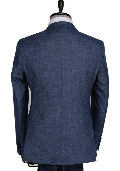 Salvatini Slim Fit Lacivert Erkek Takım Elbise modelleri