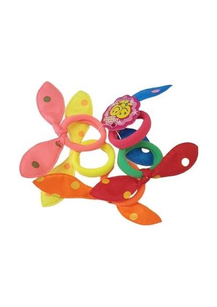 Tavşan Kulak Puantiyeli 5li Lastik Toka modelleri