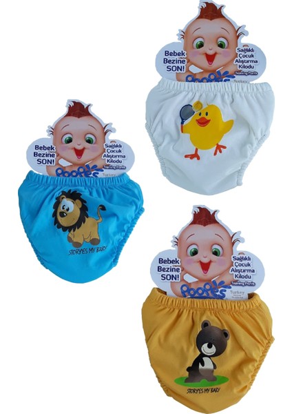 Çocuk Bej Zürafalı Alıştırma Külodu No 3 20-25 kg fiyatları