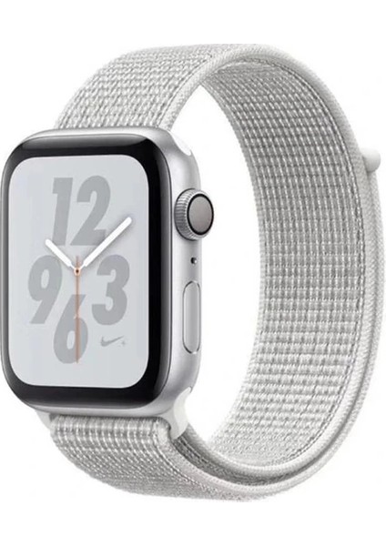 Apple Watch Seri 7 6 5 4 3 2 Se 38MM / 40MM / 41MM Uyumlu Spor Loop Dokuma Hasır Kordon