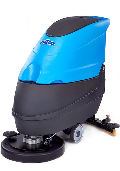 Indigo 450B Pro 24 V Akülü Zemin Yıkama ve Bakım Makinesi + Şarj Aleti