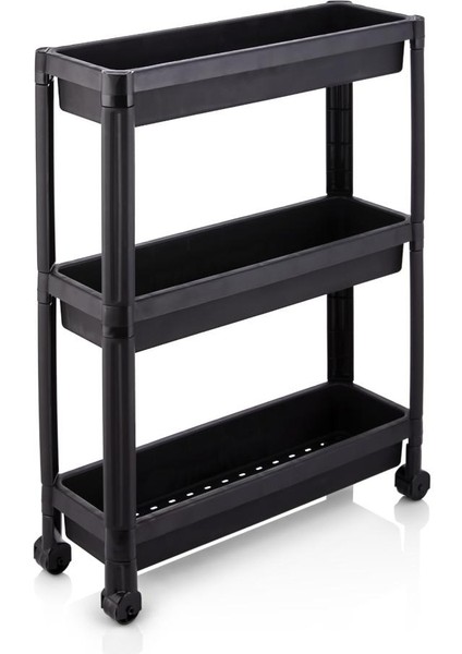 3 Katlı Mutfak Düzenleyici Tezgah Arası Raf