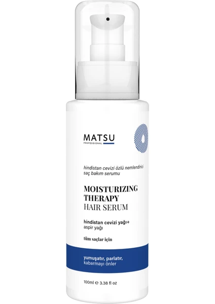 Moisturizing Therapy Hair Serum Kuru Saçlar Için Nemlendirici Saç Serumu 100 ml