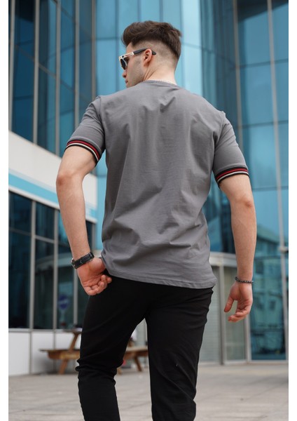 Füme Basic Erkek Tişört 5849