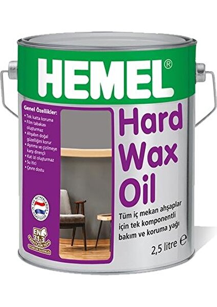 Hemel Hardwax Oil - Dark Oak-2,5 Lt