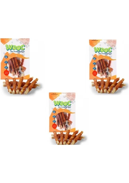 Tavuk Sargılı Sütlü Stick Köpek Ödülü 80 gr x 3 Adet