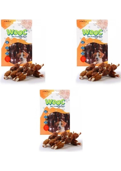 Tavuk Ördek ve Ciğer Sargılı Stick Köpek Ödülü 80 gr  x 3 Adet