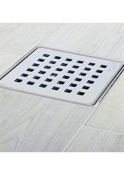 Line/9 15X15 cm Kare Izgaralı Duş Süzgeci