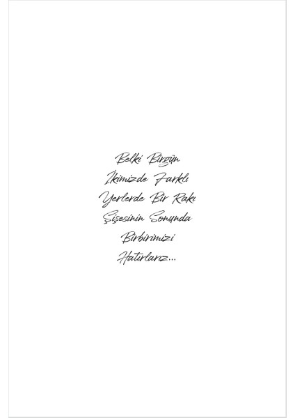 Dipli Sözler Rakı Bardağı 2 Adet (Belki Birgün) fiyatları