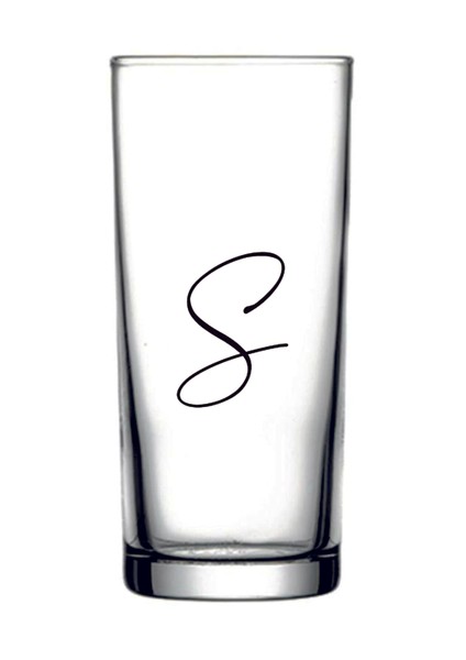 S Harfli Rakı Bardağı Kadehi