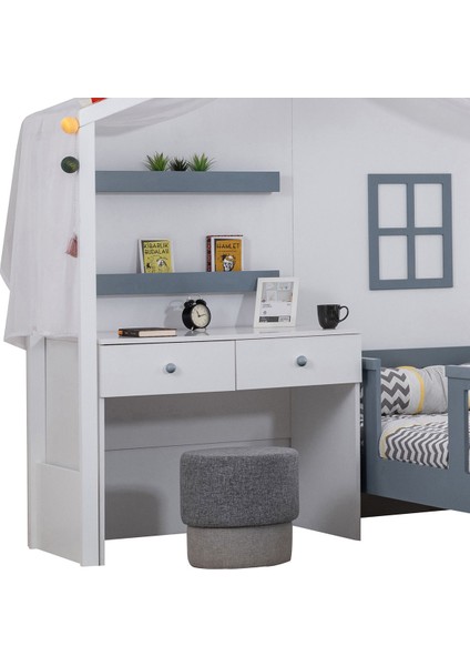Montessori Karyola, Çeşme Masalı Montessori Yatak - Gri fırsatları