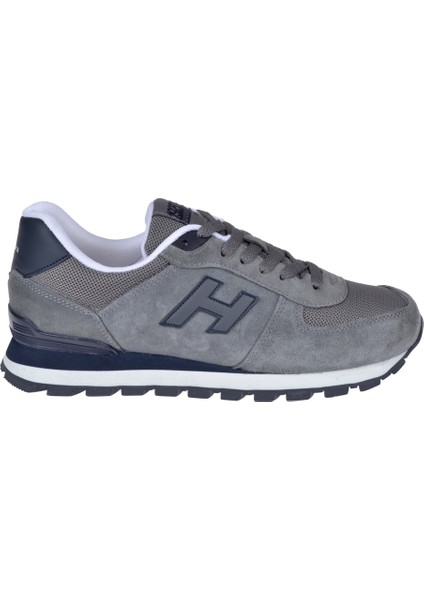 Hakiki Deri Erkek Spor Ayakkabı-Sneakers HJ-19250-M Gri fiyatları