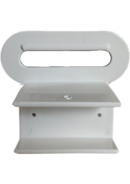 Baza Kulpu Baza Yatak Tutucu Plastik Kulp Baza Tutucu Beyaz Renk 40 mm 2 Adet