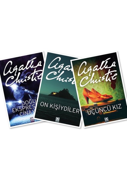 Doğu Ekspresinde Cinayet - On Kişiydiler - Üçüncü Kız - 3 Kitap - Agatha Christie