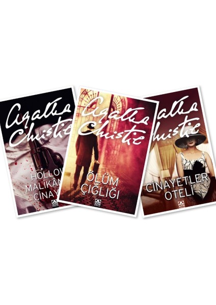 Hollow Malikanesi Cinayeti - Ölüm Çığlığı - Cinayetler Oteli - 3 Kitap - Agatha Christie