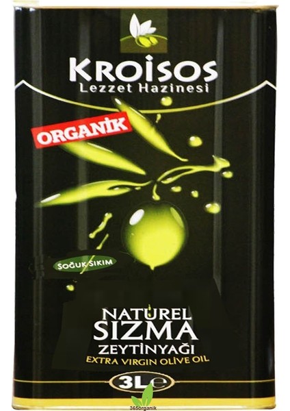 Organik Zeytinyağı 3 Lt