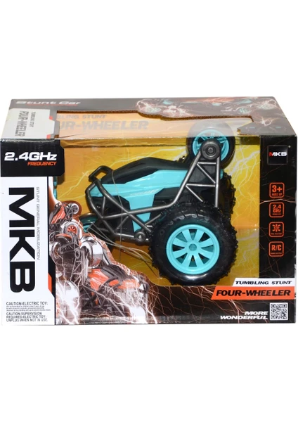 Vardem Oyuncak MKB-5588-617 Kumandalı Şarjlı Four Wheeler Stunt Car