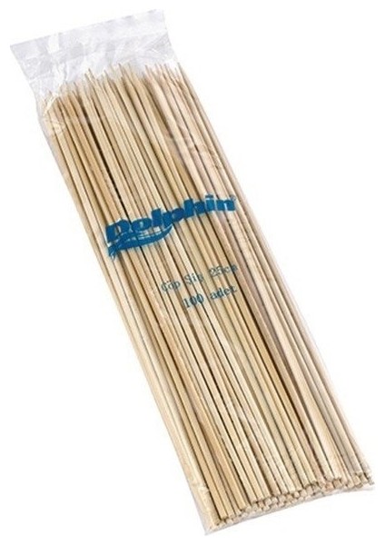 Çöp Şiş 25 cm 100 Adet