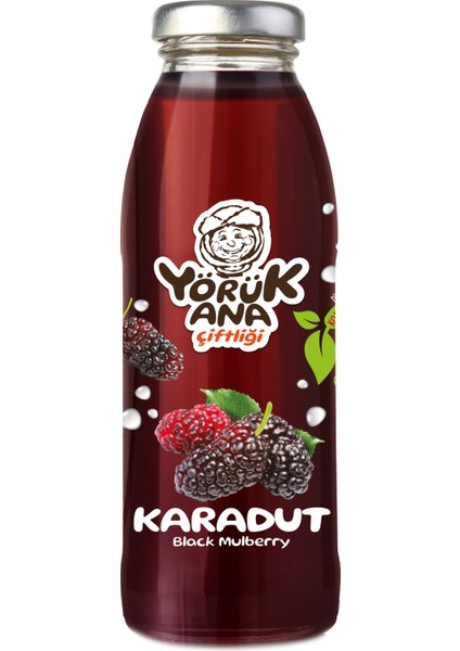 Yörük Ana Çiftliği Yörük Ana 250 ml Karadut Suyu