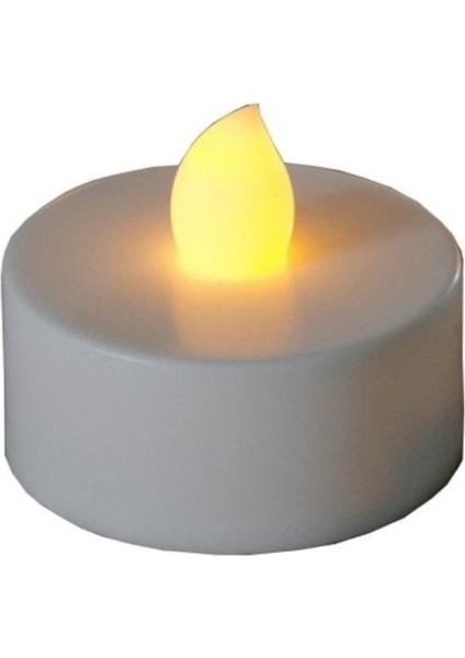 Pilli LED Dumansız Tealight Mum