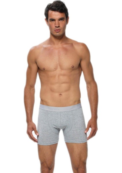 Erkek Likralı Penye Boxer 4018 - 6 Adet