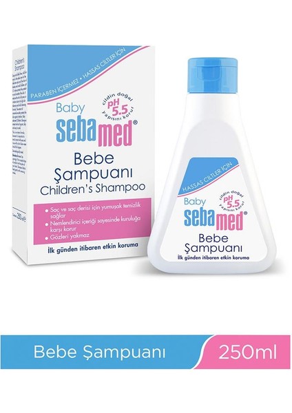 Bebe Şampuanı Saçın Kolayca Taranmasına Yardımcı 250 ml