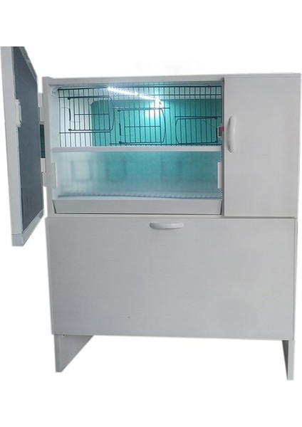 İstanbul Kafes  - Model M07DY PVC DOLAP - PVC KAFES - PVC SALMA KAFES (Kurulu Montajlı Gönderim)