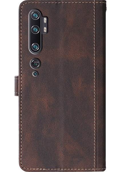 Xiaomi Mi Cc9 Pro Pu Case Brown Için (Yurt Dışından)