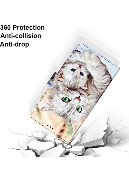 Xiaomi Için Redmi Not 9 / 10X 4g Çapraz Doku Kılıf Altın Zincir Gri Kedi (Yurt Dışından) fiyatları