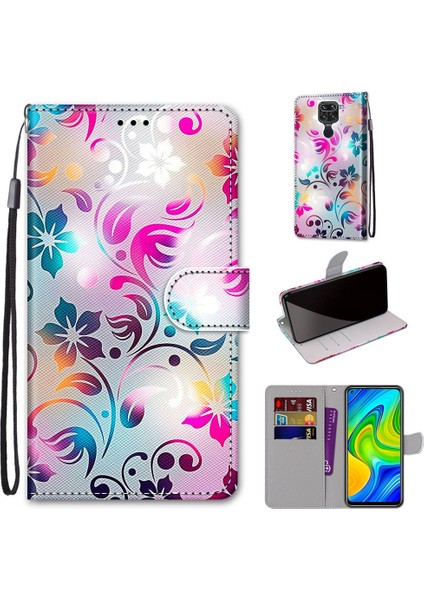 Xiaomi Için Redmi Not 9 / 10X 4g Çapraz Doku Kılıf Altın Zincir Gri Kedi (Yurt Dışından) fırsatları