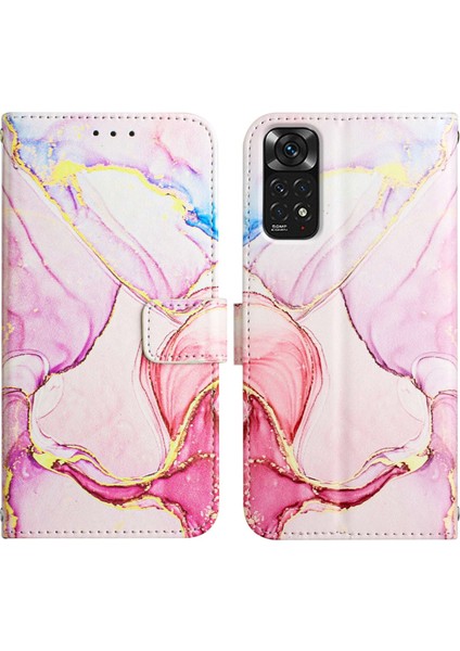 Xiaomi Redmi Için Mermer Kılıf Not 11 4g / Not 11S Yeşil LS003 (Yurt Dışından) modelleri