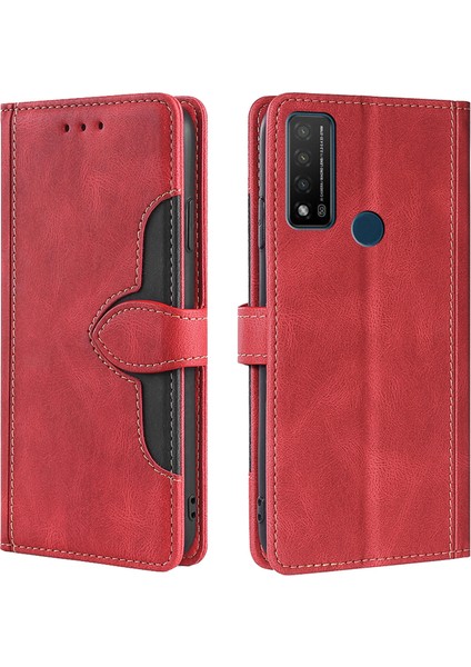 Tcl 20R 5g / Bremen / 20AX 5g Kahverengi Için Cilt Fe Hane Kılıfı (Yurt Dışından) fırsatları