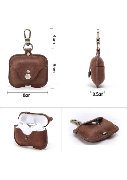 Pro Sapphire Mavisi Için CF1108 Çılgın At Doku Deri Kılıf (Yurt Dışından) fiyatları