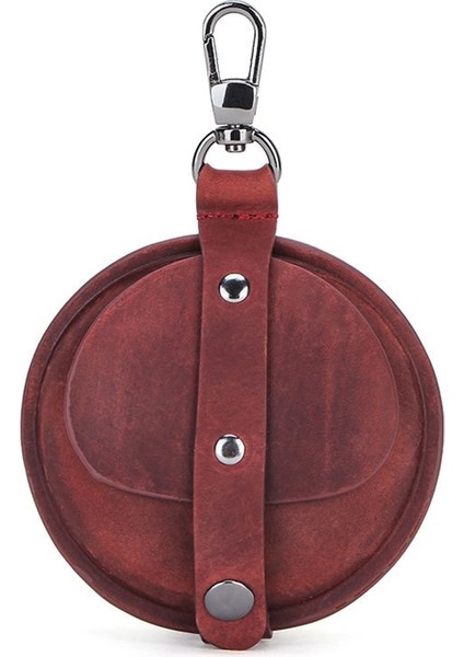 Hook Wine Red ile Pro Için Çılgın At Doku Kulaklık Kılıfı (Yurt Dışından)