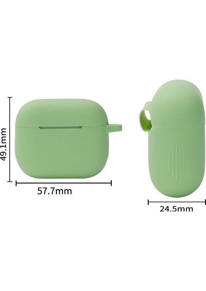 3 Matcha Green Için Wiress Kulaklık Silikon Kılıf (Yurt Dışından) fiyatları