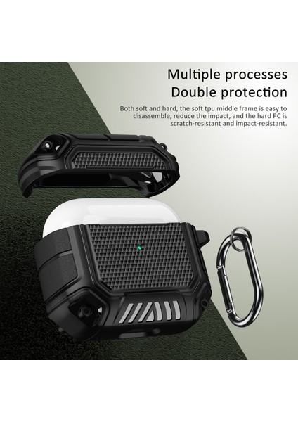 3 Gri Için Tpu + Pc Kulaklık Kılıfı (Yurt Dışından) modelleri