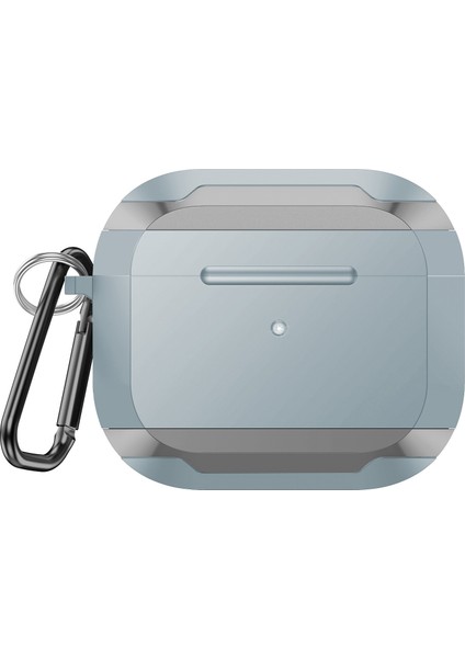 3 Gümüş Gri Için Alüminyum Alaşım + Tpu Kulaklık Kasası (Yurt Dışından)