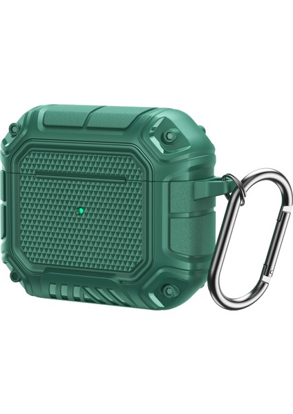 3 Yeşil Için Tpu + Pc Kulaklık Kılıfı (Yurt Dışından)