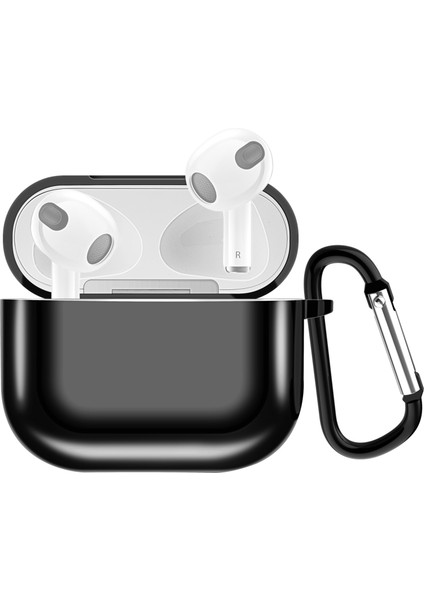 3 Siyah Için Ectroplating Tpu Kulaklık Kılıfı (Yurt Dışından)