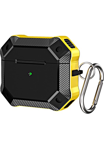 3 Sarı Için Tpu + Pc Kulaklık Kılıfı (Yurt Dışından)