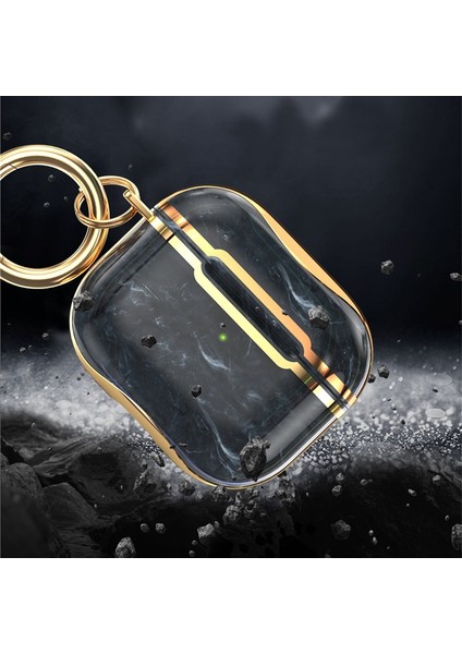 3 Pembe + Altın Için Mermer Doku Kulaklık Kasası (Yurt Dışından) fırsatları