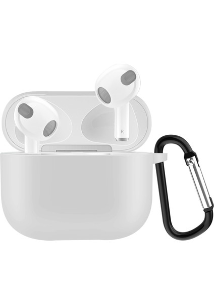 3 Beyaz Için Silikon Kulaklık Çantası (Yurt Dışından)