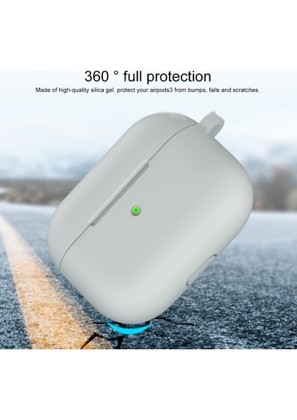 3 Açık Gri Için Silikon Kulaklık Kılıfı (Yurt Dışından) fiyatları