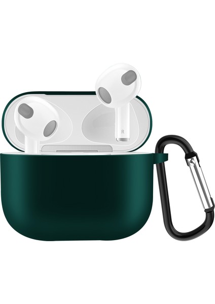 3 Koyu Yeşil Için Silikon Kulaklık Kasası (Yurt Dışından)