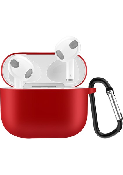 3 Kırmızı Için Silikon Kulaklık Çantası (Yurt Dışından)
