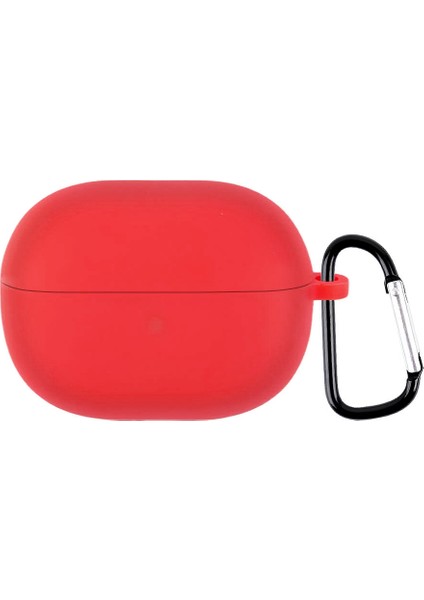Xiaomi Redmi Tomurcukları Için Silikon Kulaklık Kılıfı 3 Kırmızı (Yurt Dışından)