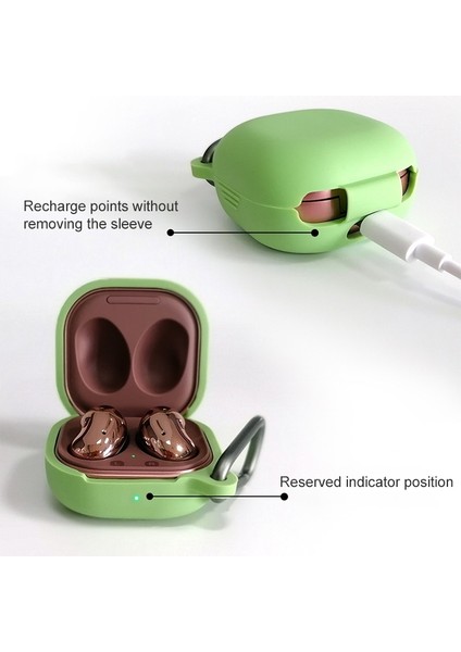 Samsung Galaxy Buds Live / Pro Case Red Için (Yurt Dışından)